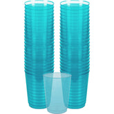 Caribbean Blue Plastic Cup Big Party Pack, 10 Oz., 72 Ct.